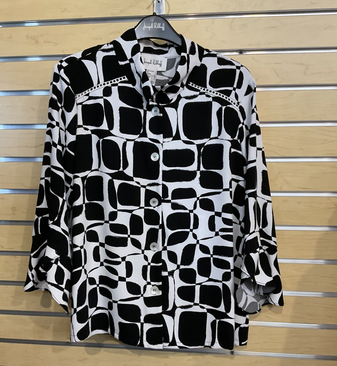 Black, White Jacket